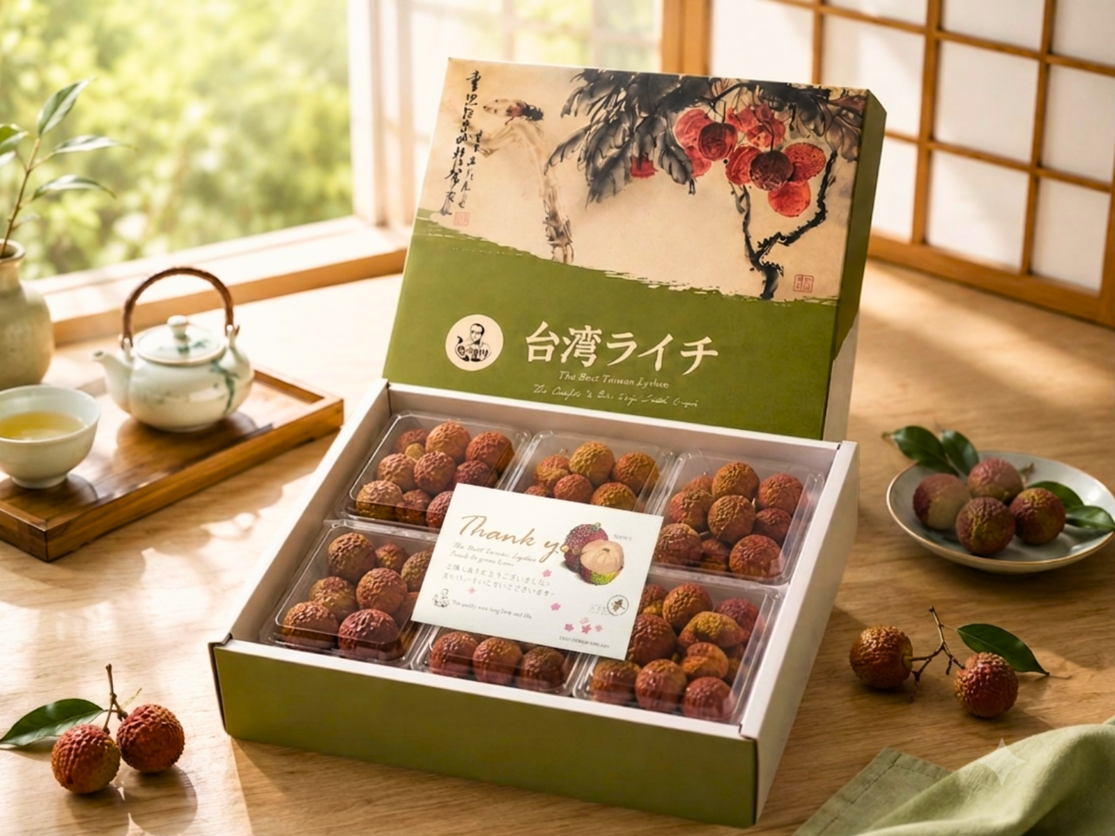 眼鏡伯玉荷包荔枝